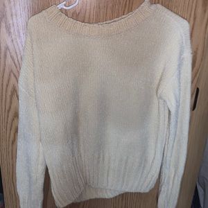 Sweater, light yellow/ cream color